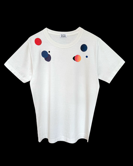 Hand-Painted Circles Tee