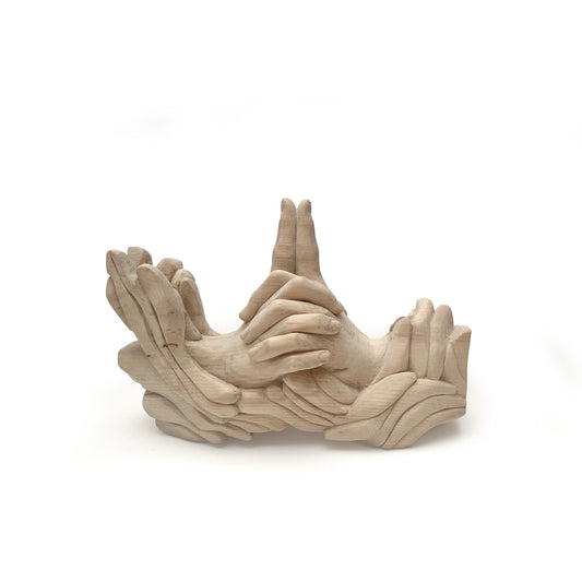 A Memory from Skadarlija - Wood sculpture